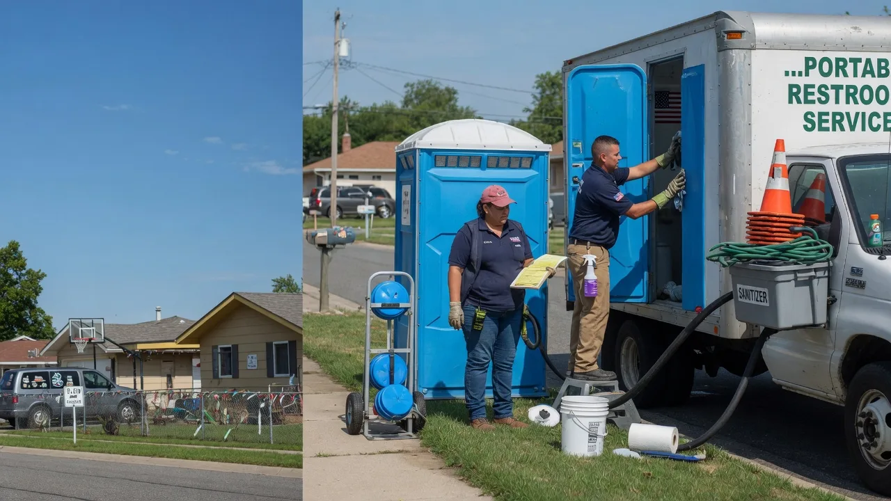 Portable Toilet Rental in Lucas, KS near me